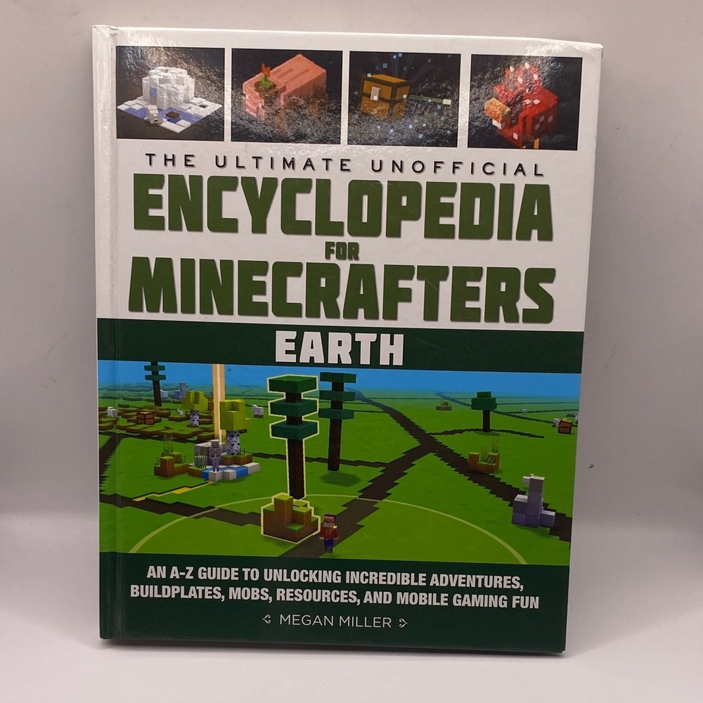 Encyclopedia for Minecrafters Earth Minecraft Hardcover 2021 Megan Miller Gift